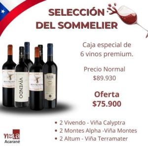 Pack "Selección del Sommelier " Fiestas Patrias